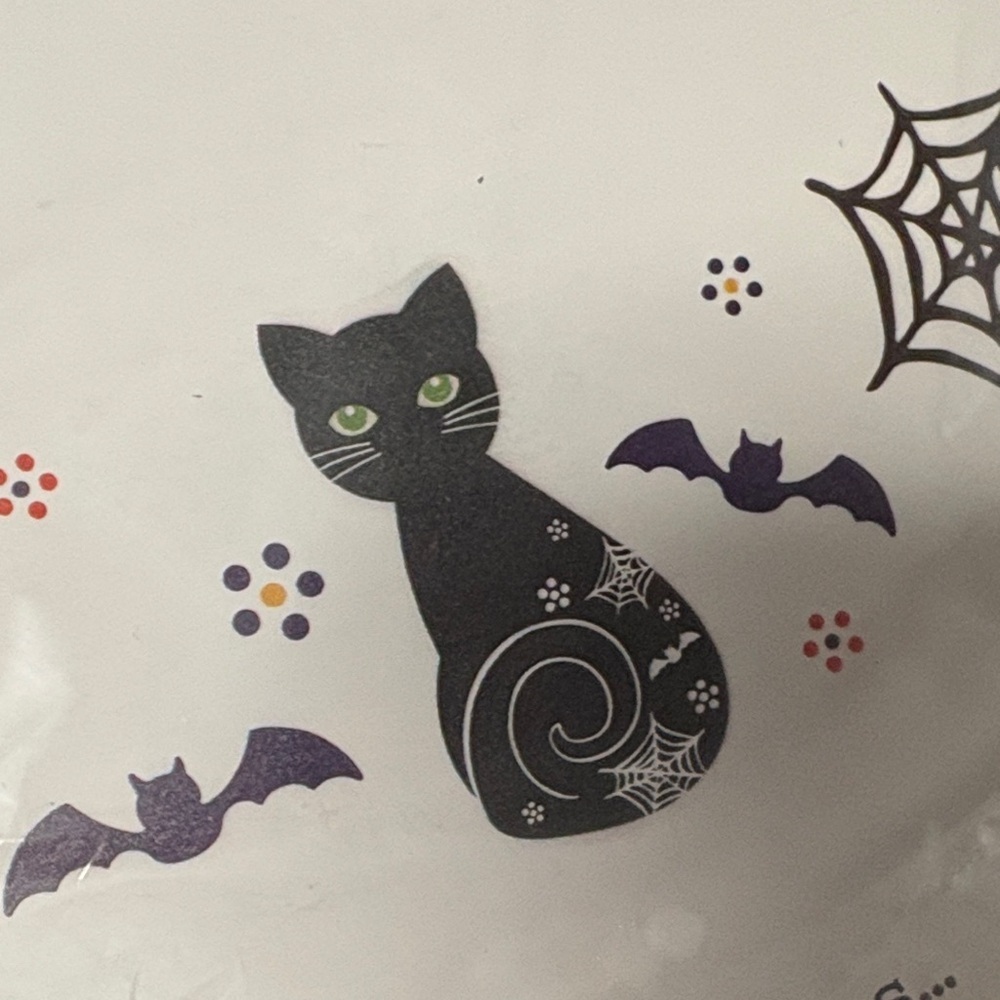 Temptations Spooky Halloween Platter with Black and Orange Accents - Picture 5 of 8